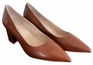 Cognac pumps   6 cm thumbnail