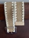 Taupe/khaki strikkbelte thumbnail
