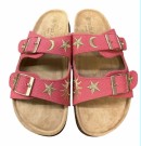Coralrosa sandal m sol og stjerner thumbnail