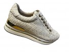 Hvitt glitterskinn sneakers thumbnail