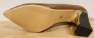 Cognac pumps med gull thumbnail