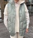 Grønn kort matt vest thumbnail