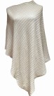 Creme poncho, smale fletter thumbnail