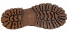 Brun nubuk boots m glidelås front RB thumbnail