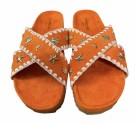Orange sandal m sjøpyny thumbnail