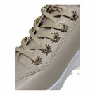 Creme skinn sneakers m stjerner thumbnail