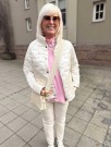 Creme blank jakke thumbnail