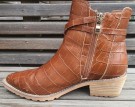 Cognac croco skinnskolett thumbnail