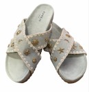 Lys grønn sandal m sjøpynt thumbnail