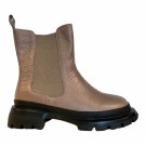 Taupe skinn boots m stretch thumbnail