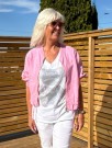 Rosa kort jakke thumbnail