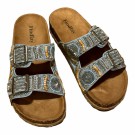 Lyseblå glitre sandal thumbnail