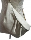 Creme skinn bumbag thumbnail