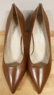 Cognac pumps med gull thumbnail