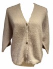 Beige superkidmohair jakke thumbnail