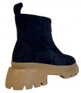 Marine nubuk boots m glidelås front SB thumbnail