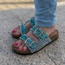 Turkis/Lyseblå sandal thumbnail