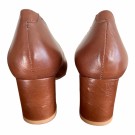 Cognac pumps   6 cm thumbnail