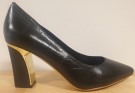 Sort pumps med gull thumbnail