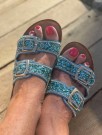Turkis/Lyseblå sandal thumbnail