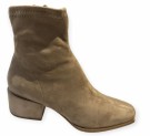 Khaki lave skoletter i stretch stoff thumbnail