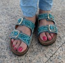 Turkis/Lyseblå sandal thumbnail