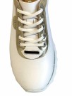Hvit og gull sneakers thumbnail