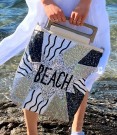 "Beach" stor paljettveske thumbnail