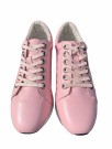 Rosa sneakers m sølv thumbnail