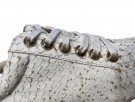 Hvitt glitterskinn sneakers thumbnail