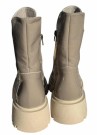 Taupe lakk skinnskolett m stretch i front thumbnail