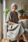 Taupe linkjole m rund hals thumbnail