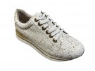 Hvitt glitterskinn sneakers thumbnail