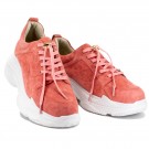 Coral chunky sneakers thumbnail