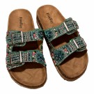 Grønn glitre sandal thumbnail