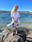 "Beach" stor paljettveske thumbnail