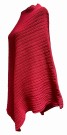 Rød poncho, smale fletter thumbnail