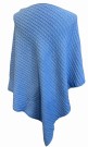 Blå poncho, smale fletter thumbnail
