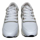 Hvite skinn sneakers thumbnail