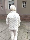 Creme blank jakke thumbnail