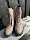 Taupe skinnskoletter thumbnail