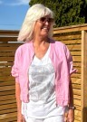 Rosa kort jakke thumbnail