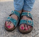 Turkis/Lyseblå sandal thumbnail