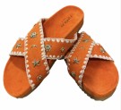 Orange sandal m sjøpyny thumbnail