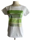 T-skjorte STRIPER, grønn thumbnail