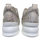Lett mønstret skinn sneakers thumbnail