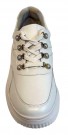 Hvit skinn sneakers thumbnail