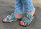 Turkis/Lyseblå sandal thumbnail