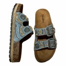 Lyseblå glitre sandal thumbnail