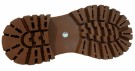 Creme skinn ankelboots RB thumbnail